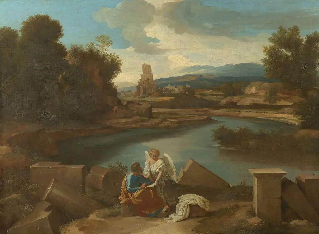 Landscape with St Matthew and the Angel