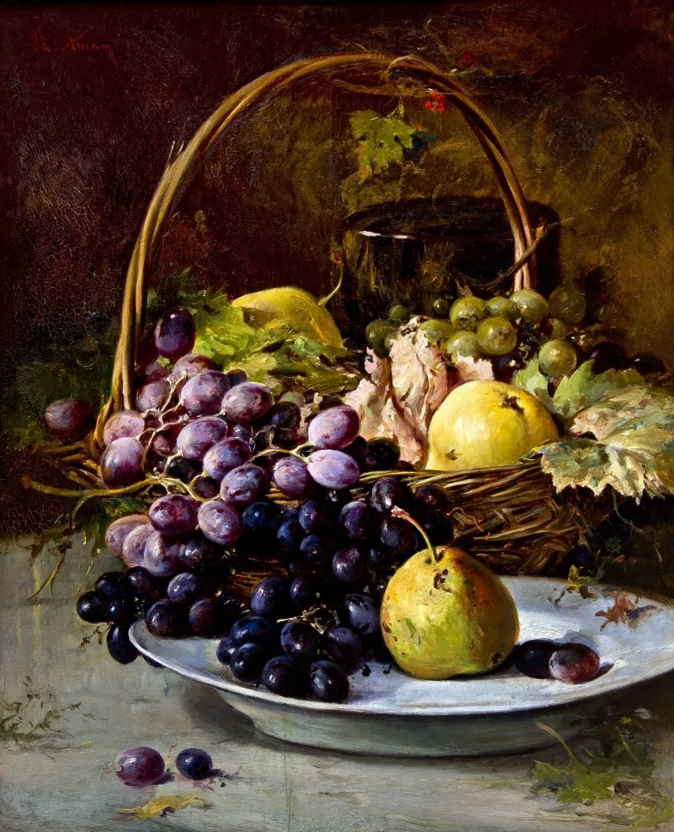 Coș cu fructe