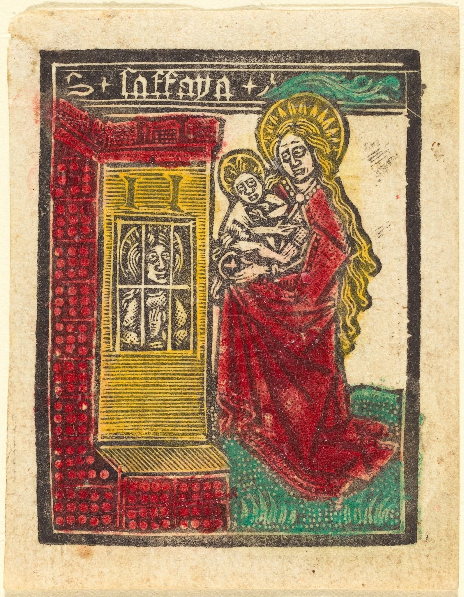 Saint Sophia, by German 15th Century, paint, 1480