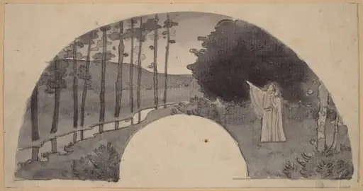 Study for an Archway