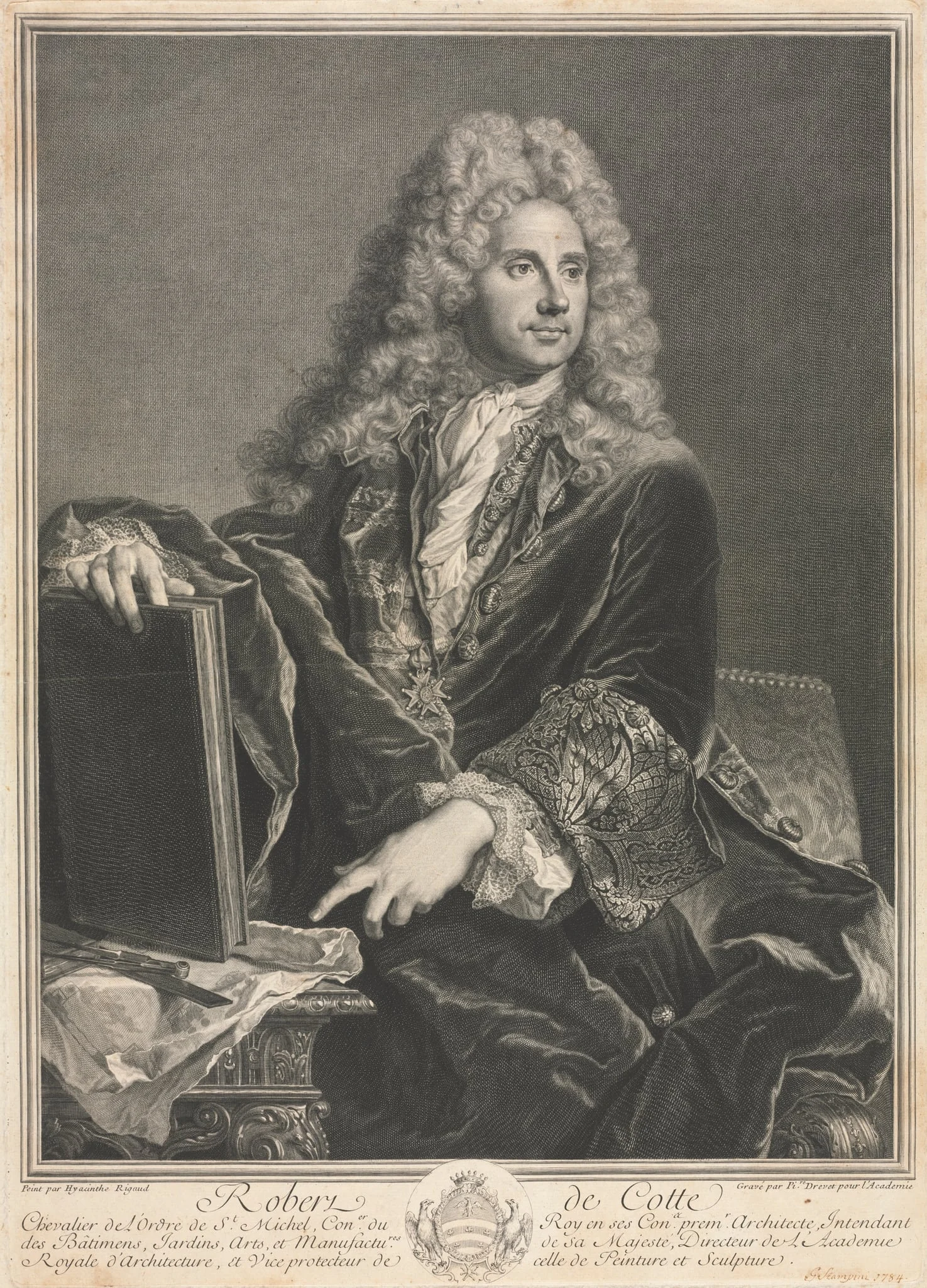 Portrait of Robert de Cotte