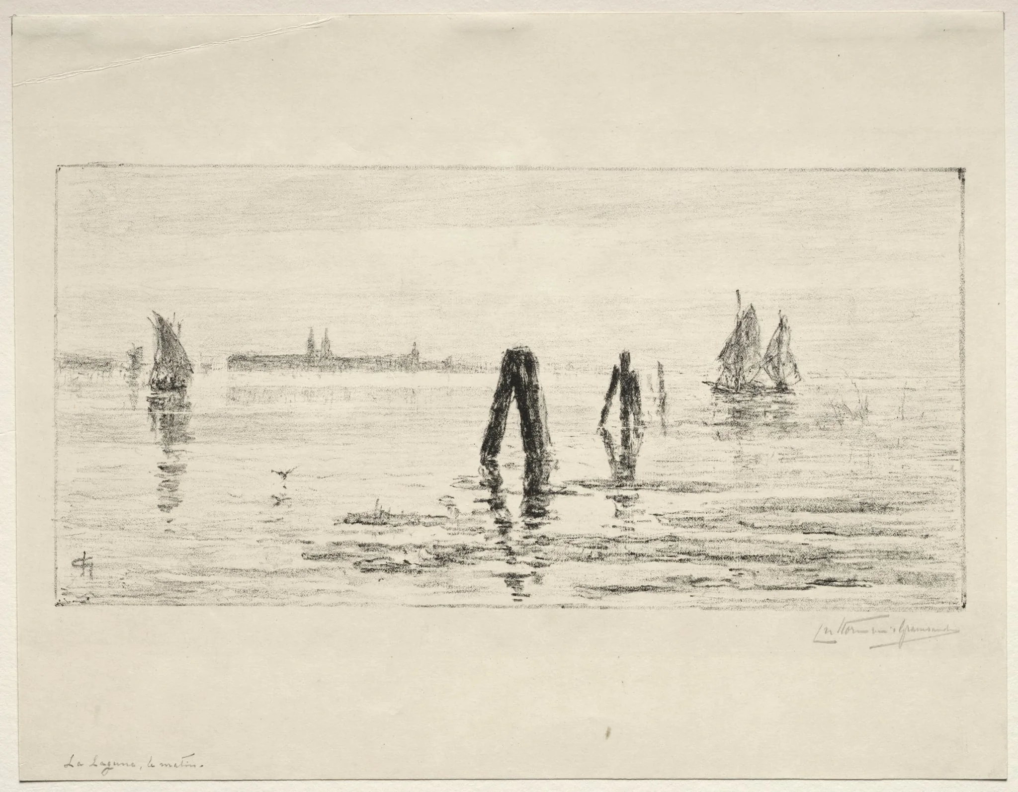 Lagoon, Morning, by Charles Nicolas Storm van 's-Gravesande, 1891