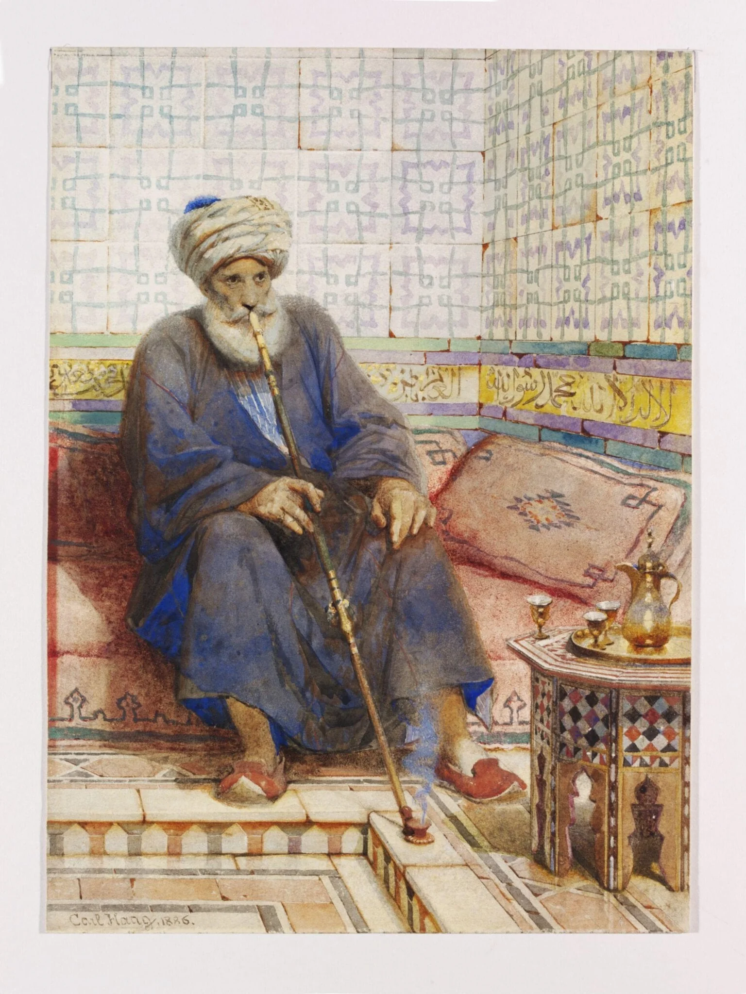 Abu Daood, Shaikh of the Coptic Quarter, in Cairo