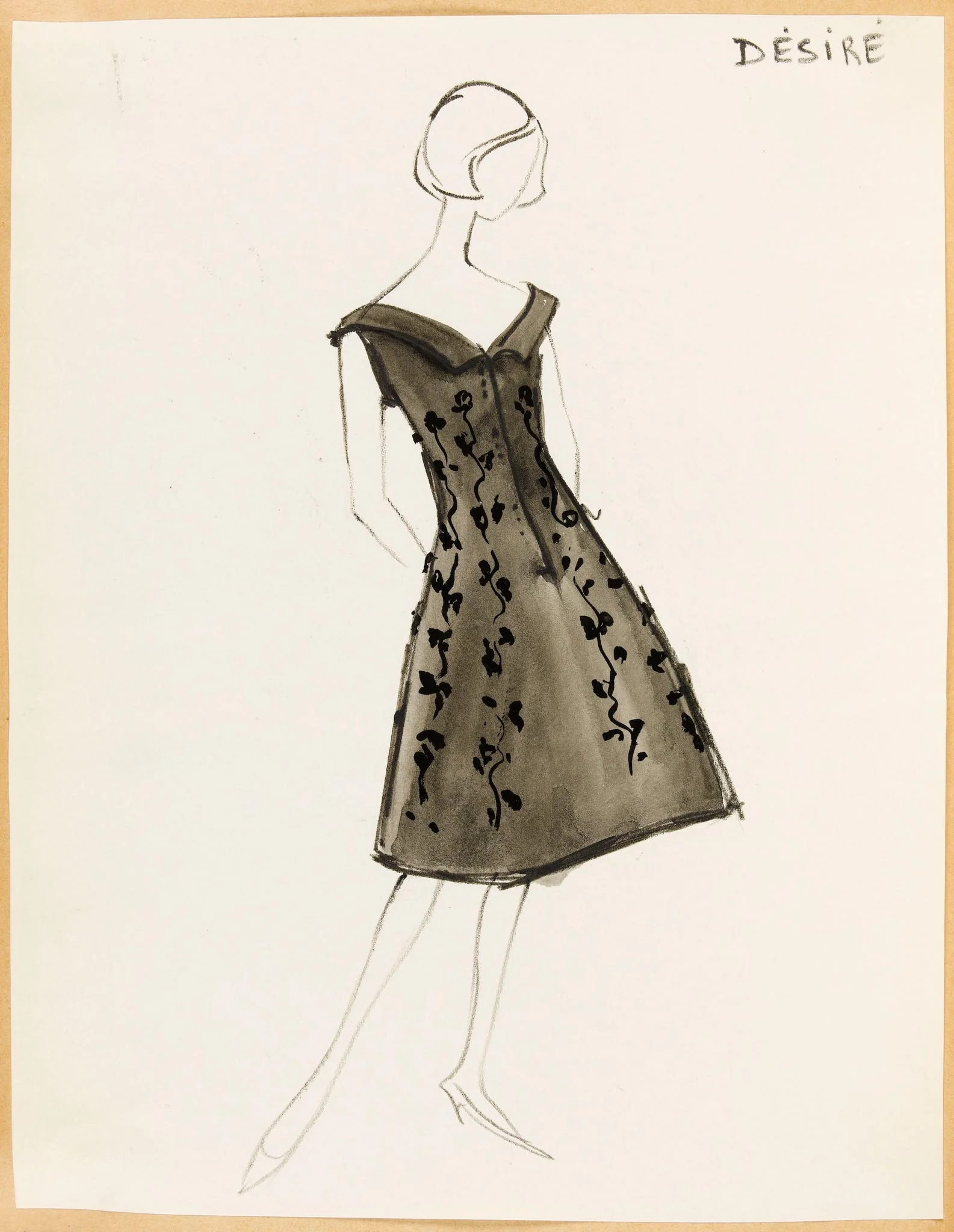 Désiré, by Carven, 1957