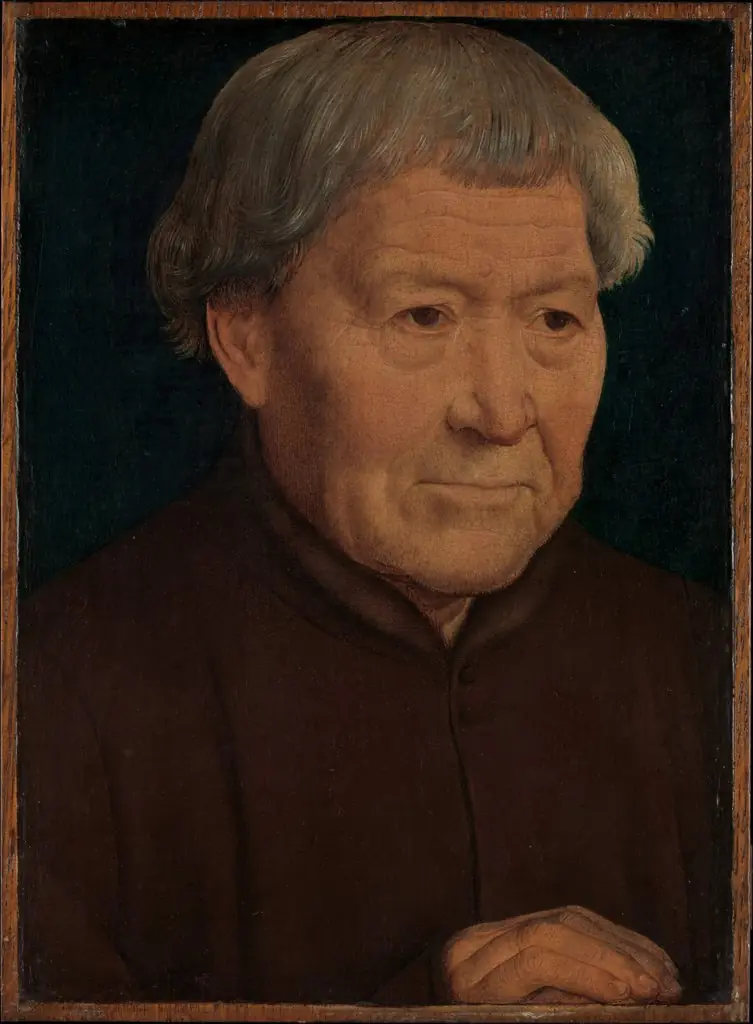 Portrait of an old man