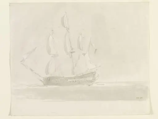 A ship under sail