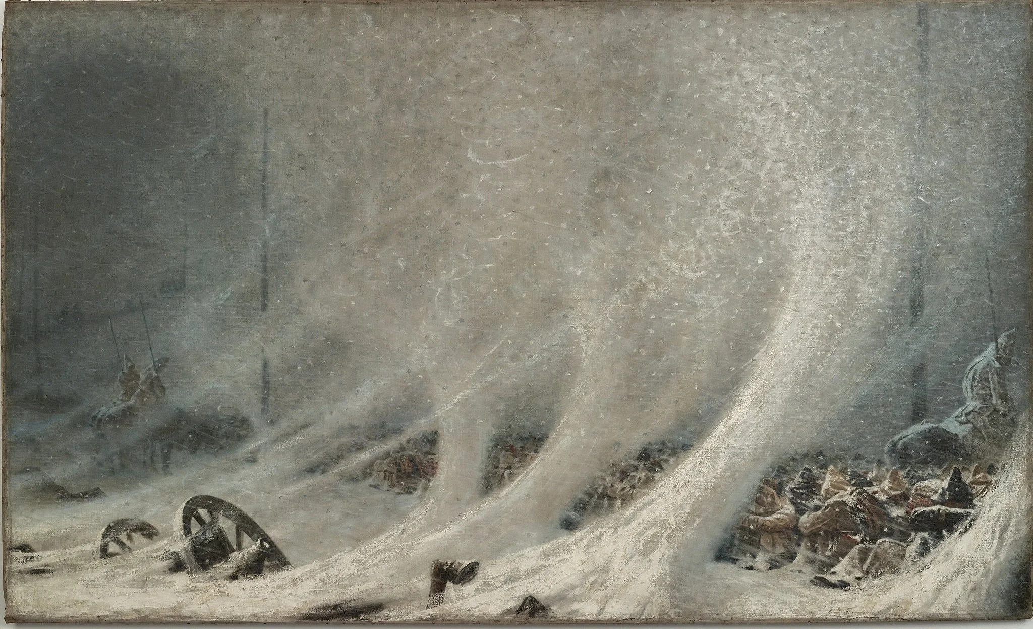 A Resting Place of Prisoners, by Vasily Vereshchagin, oil, 1870