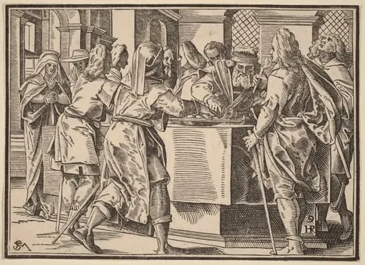 Christ Tells His Disciples of the Last Judgment