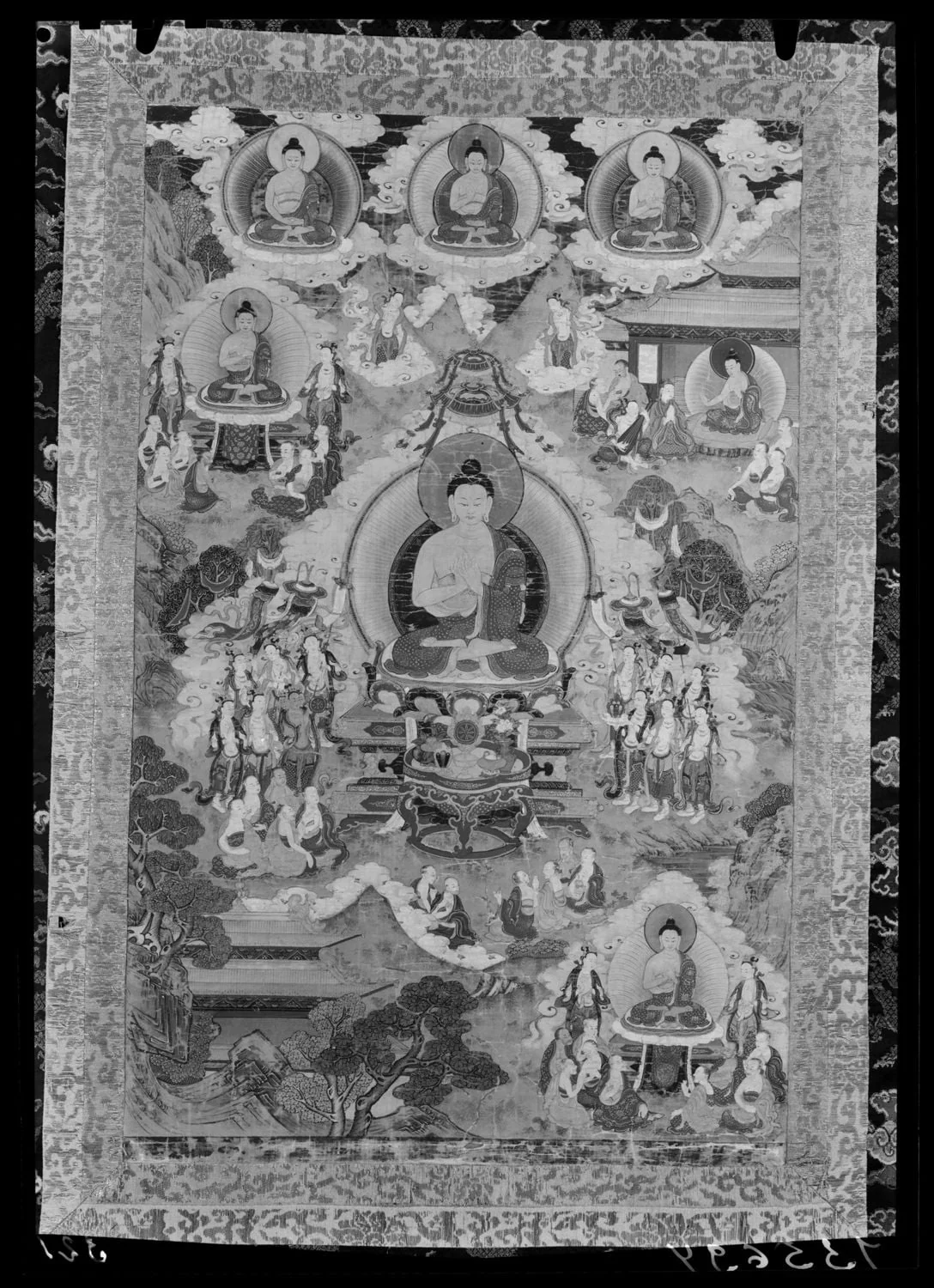 Bouddha en Padma asana
