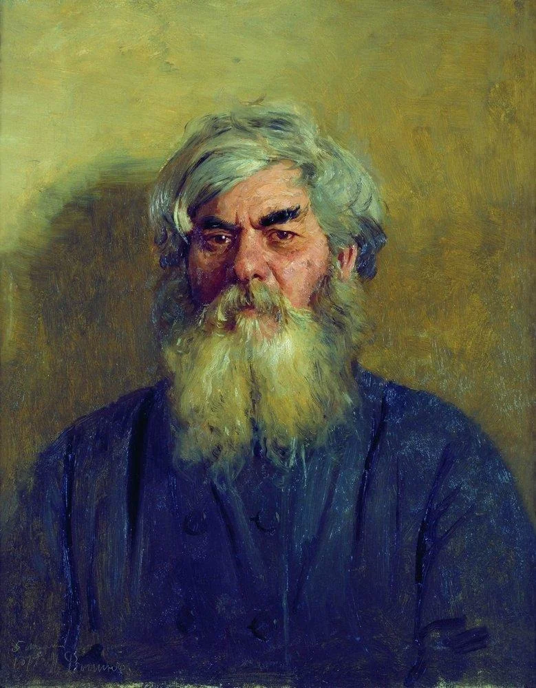A peasant with an evil eye.