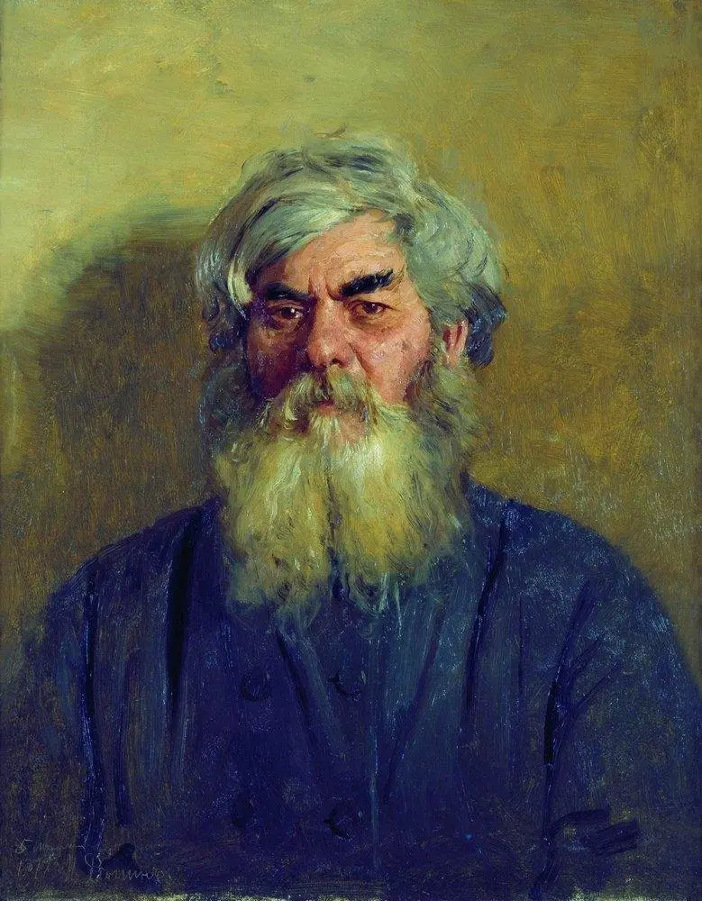 A peasant with an evil eye.