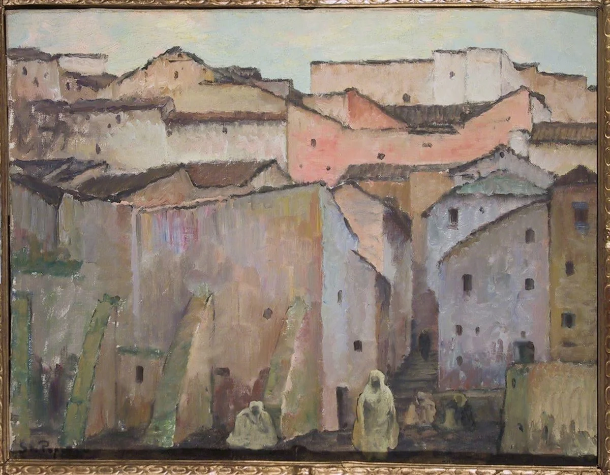 Case din Maroc, by Ștefan Popescu, unspecified