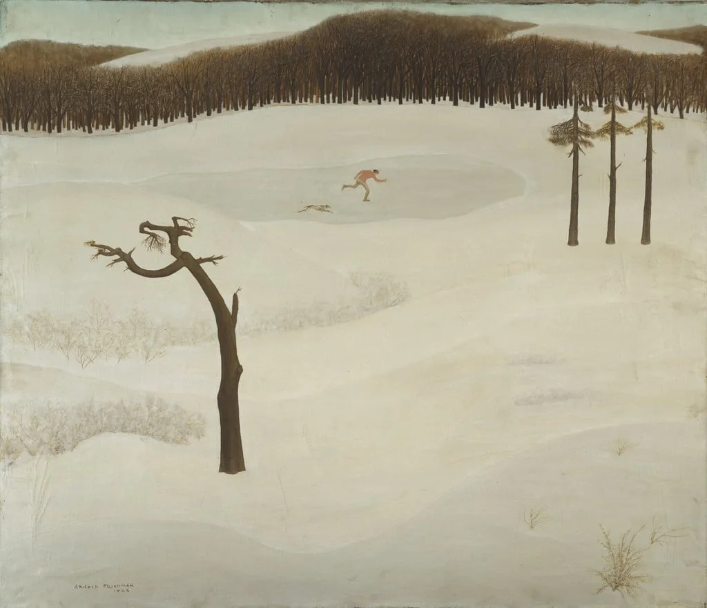 Untitled, by Arnold Friedman, oil, 1926