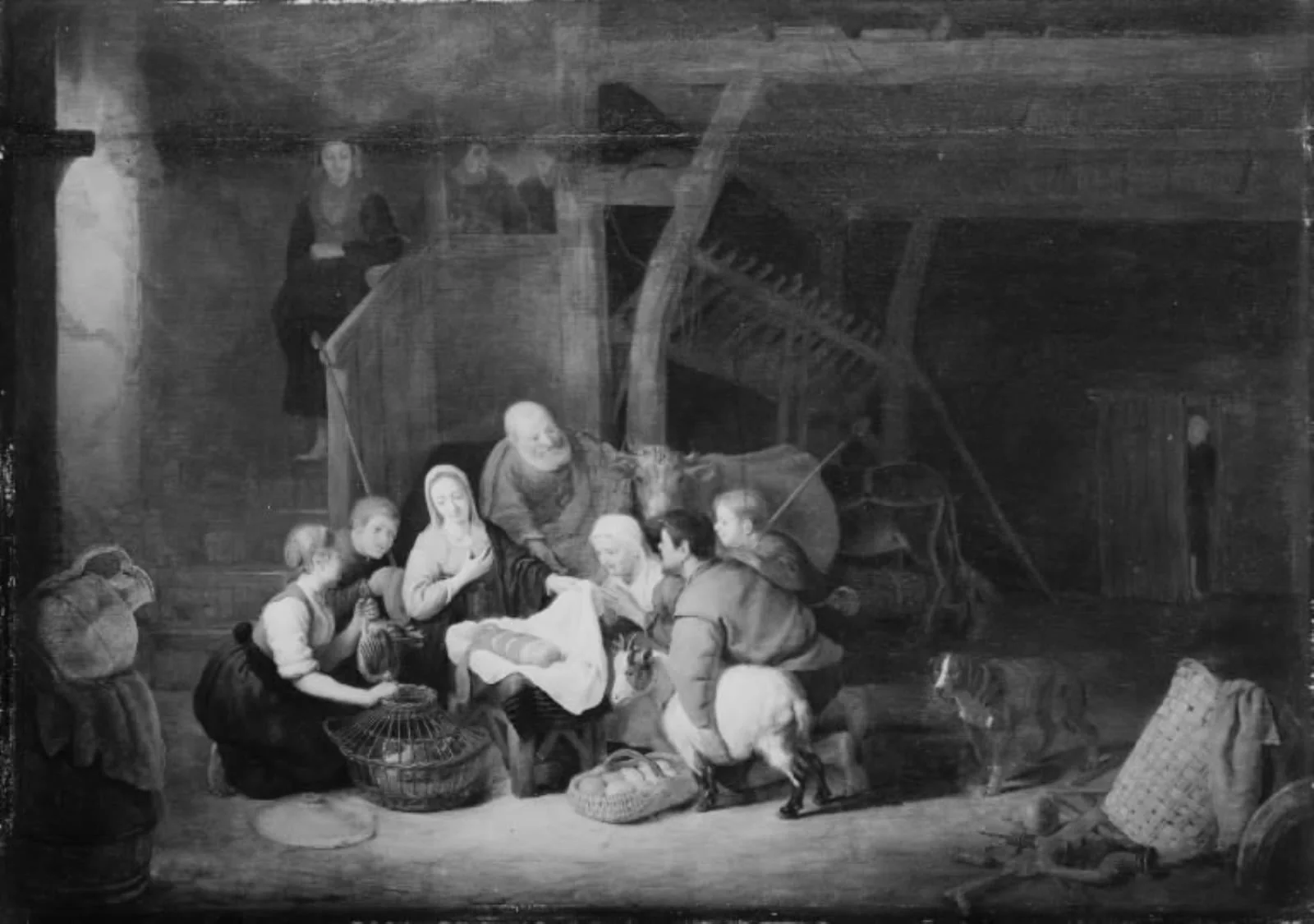 The Adoration of the Shepherds, by Unknown, 1642