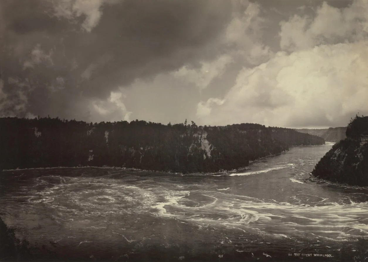 The Great Whirlpool, Niagara, by Unknown, 1884