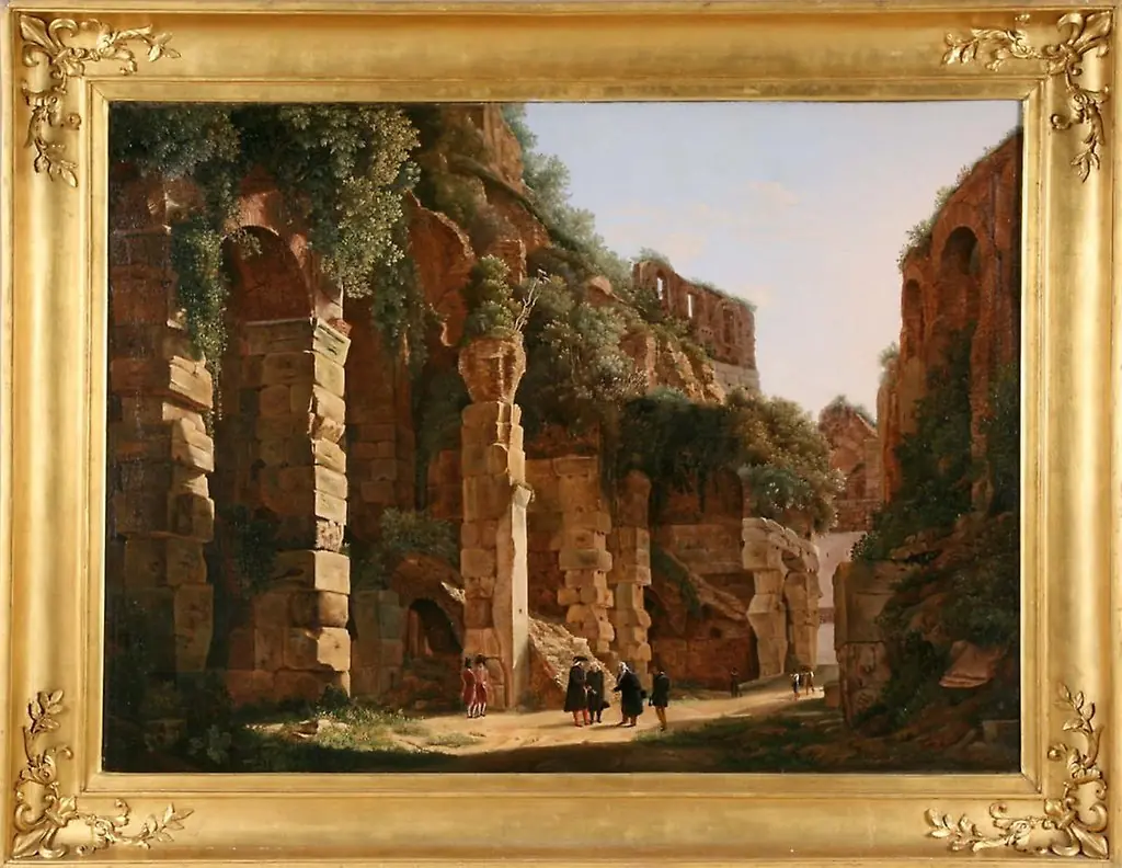 Inside the Colosseum