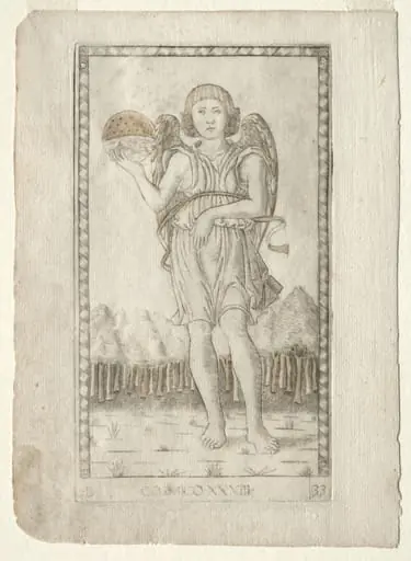 Genius of the World (from the Tarocchi, series B: Cosmic Principles & Virtues, #33)