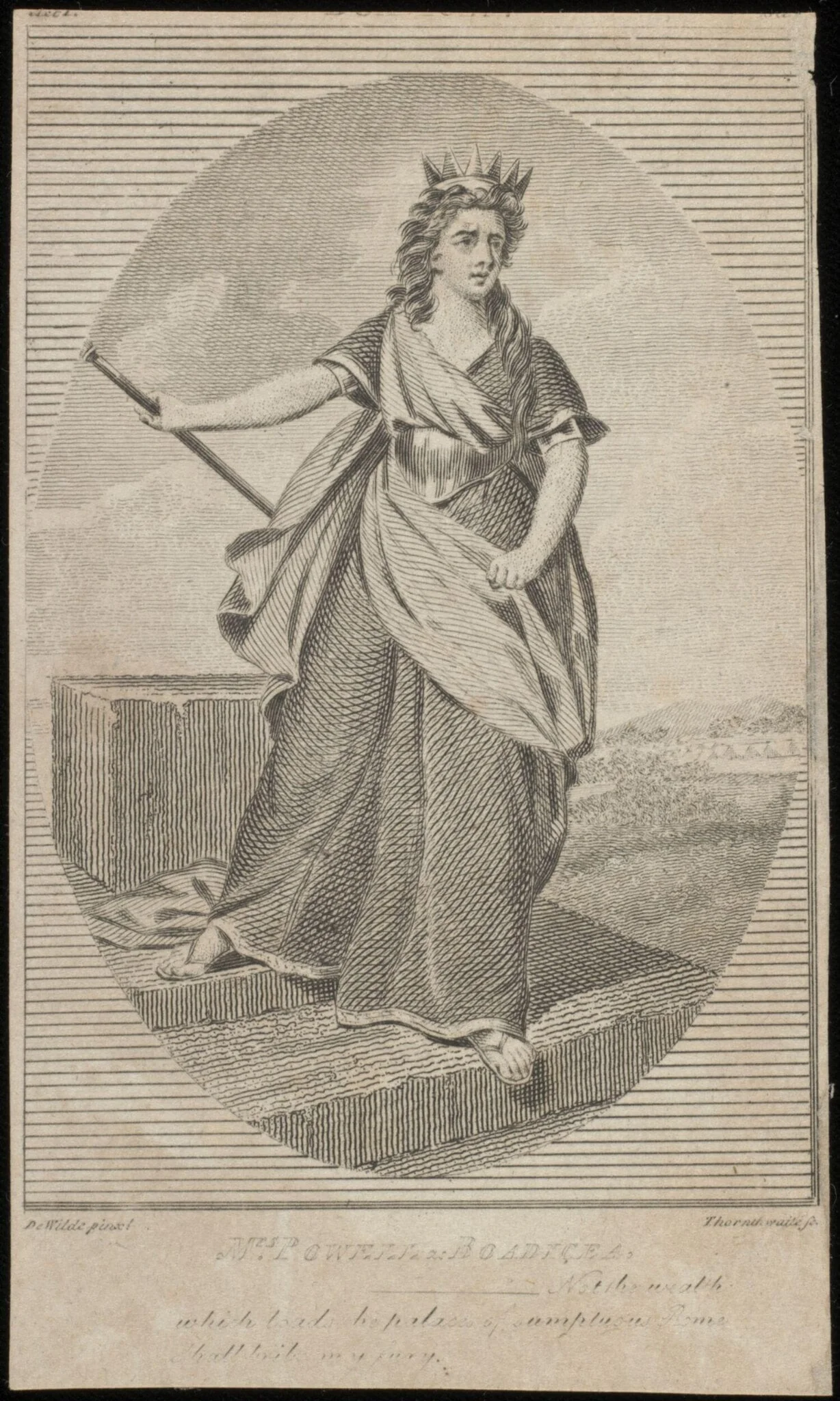 H Beard Print Collection, by Samuel De Wilde, 1750