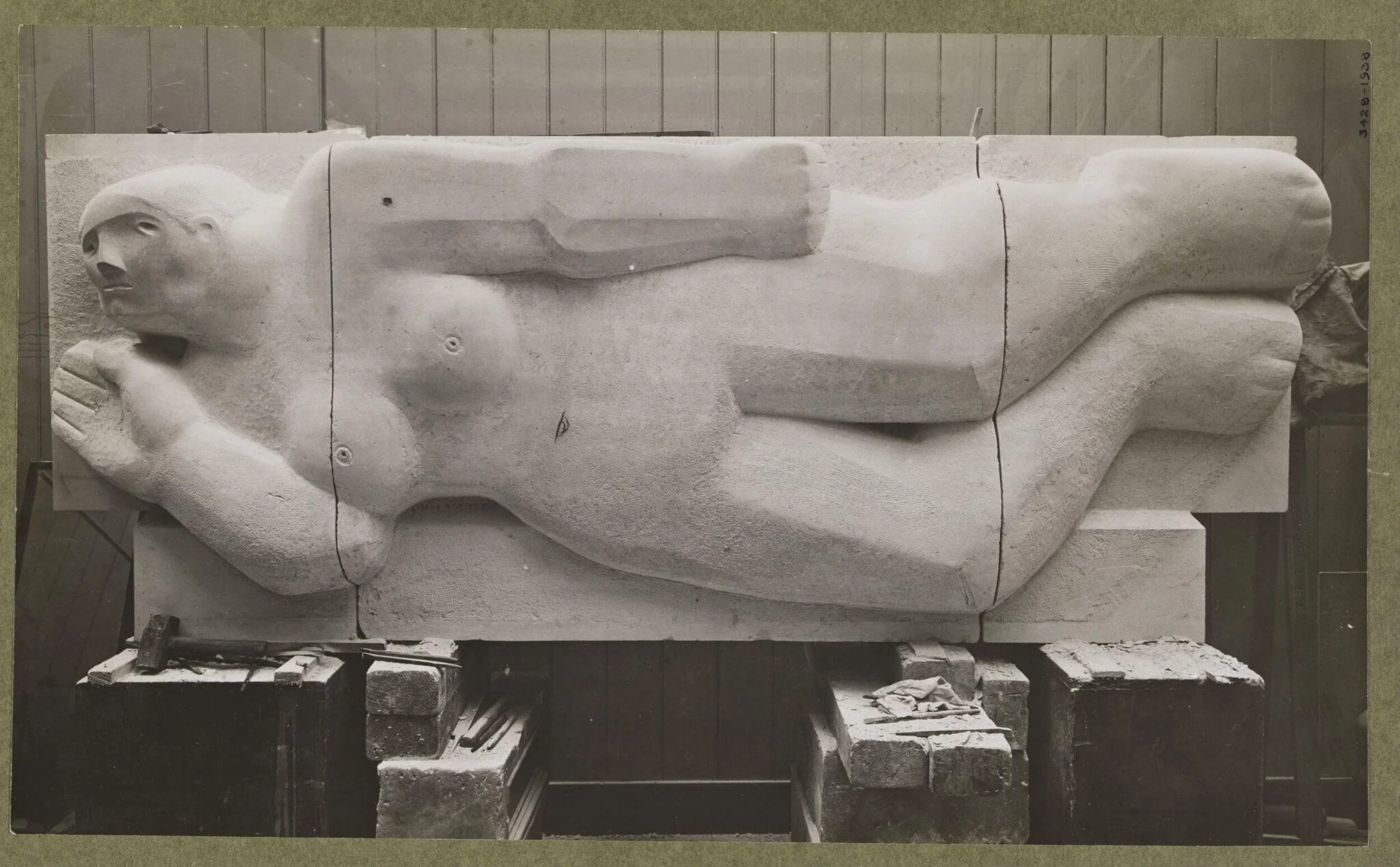 Untitled, by Henry Spencer Moore, photographic, 1928