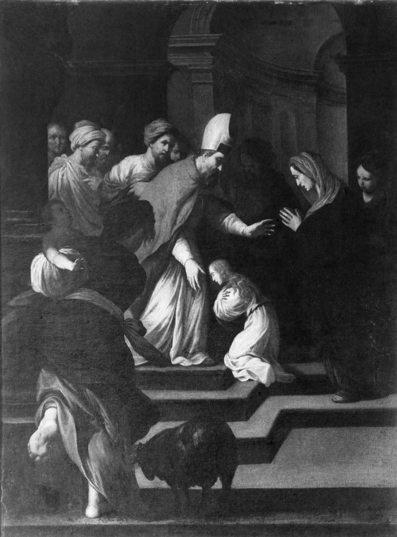 Presentation of the Virgin, by Unknown, oil