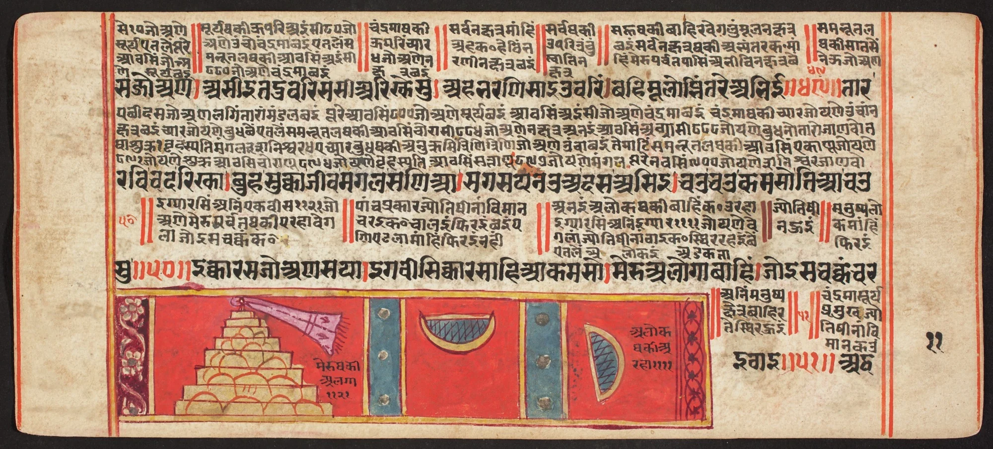 Tantric Manuscript, "Sangrahani Sutra", by Unknown, unspecified