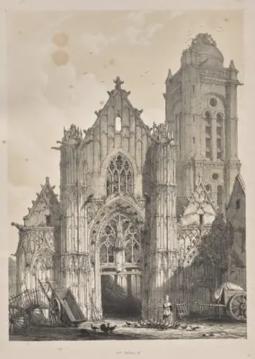 Architecture of the Middle Ages:  At Senlis
