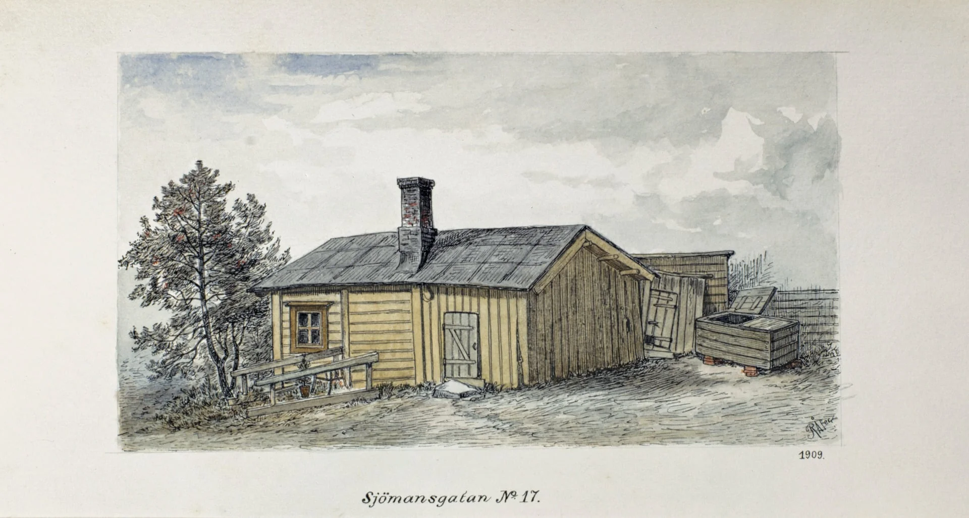 Merimiehenkatu 17, by Rudolf Åkerblom, 1897