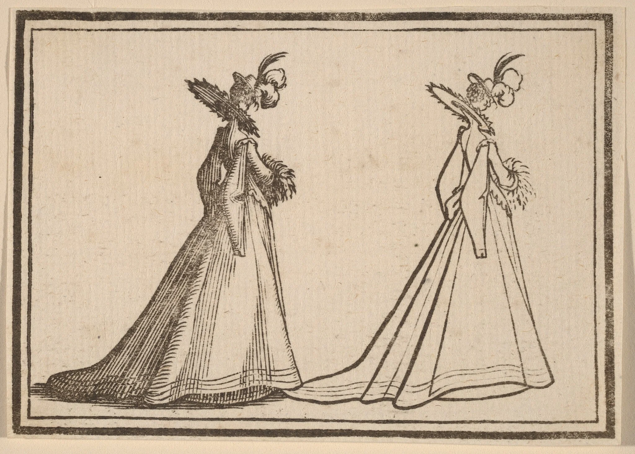 Lady in a Large Coat