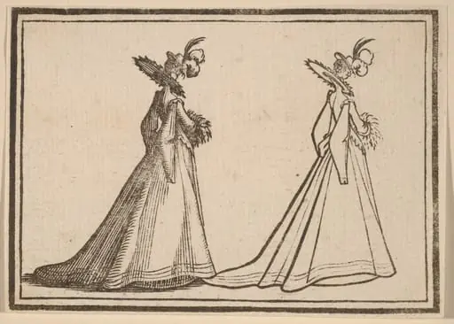 Lady in a Large Coat