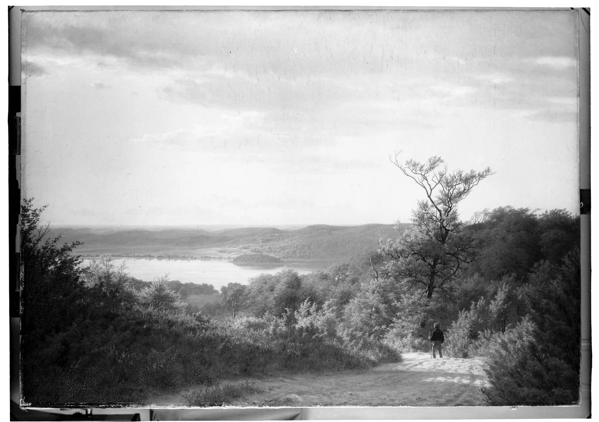 Eftermiddag ved Himmelbjerget, by Unknown, 1860
