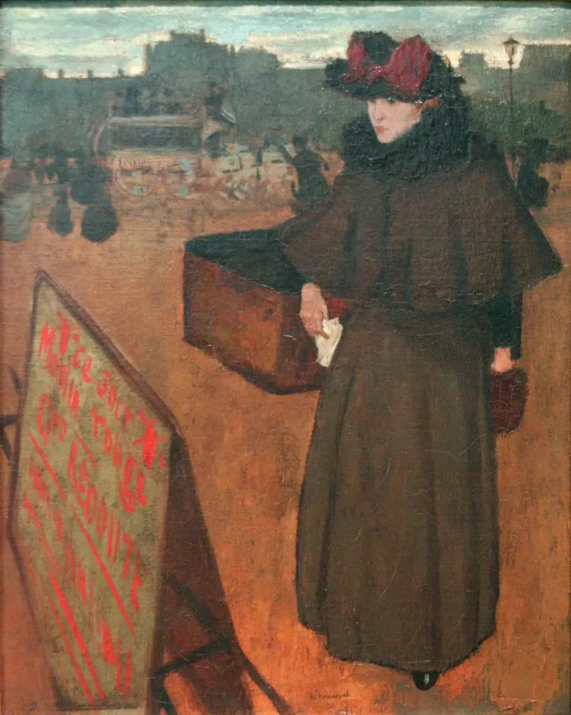 The running girl