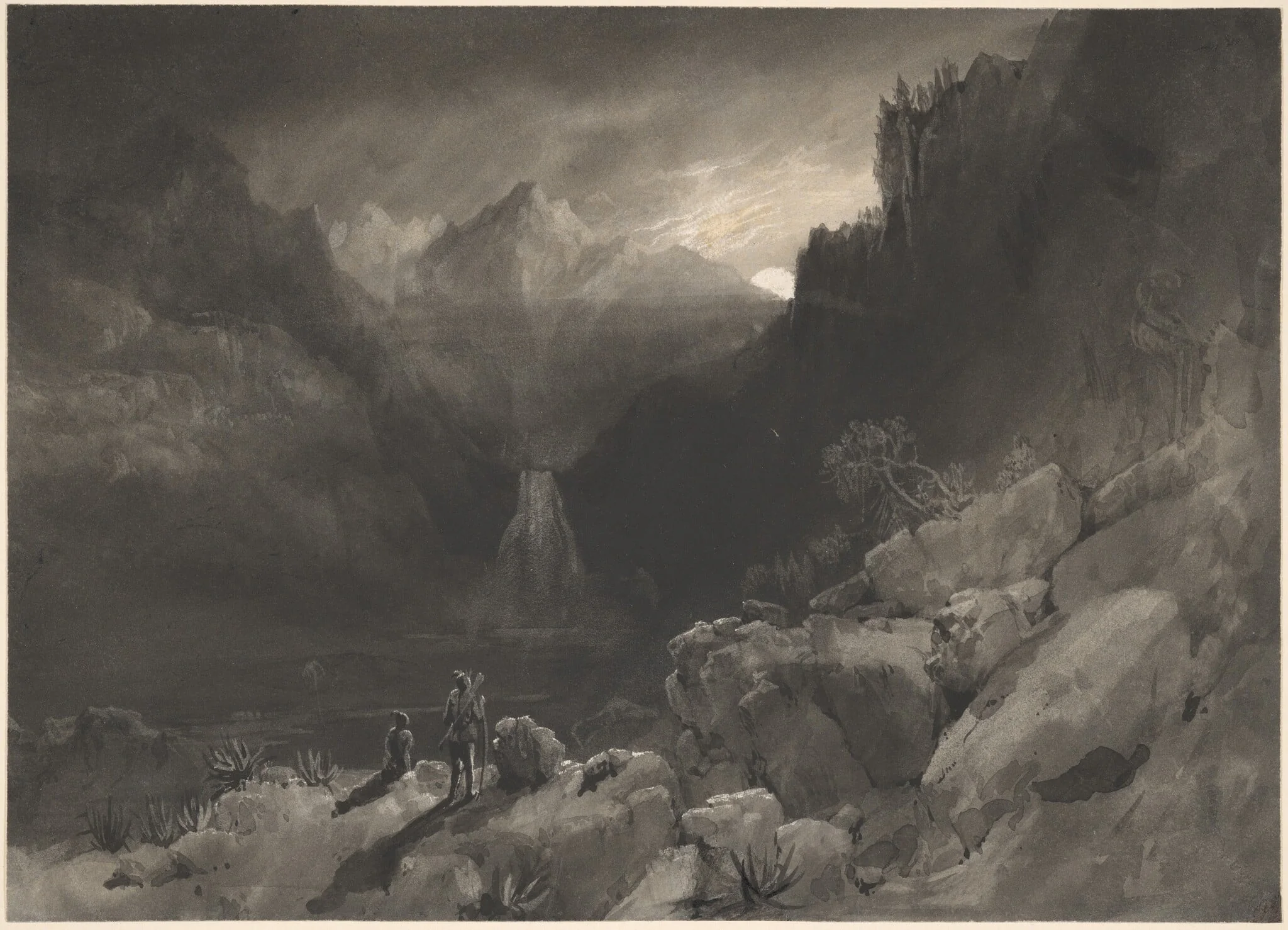 American Scene, by Thomas Leeson Rowbotham, 1834