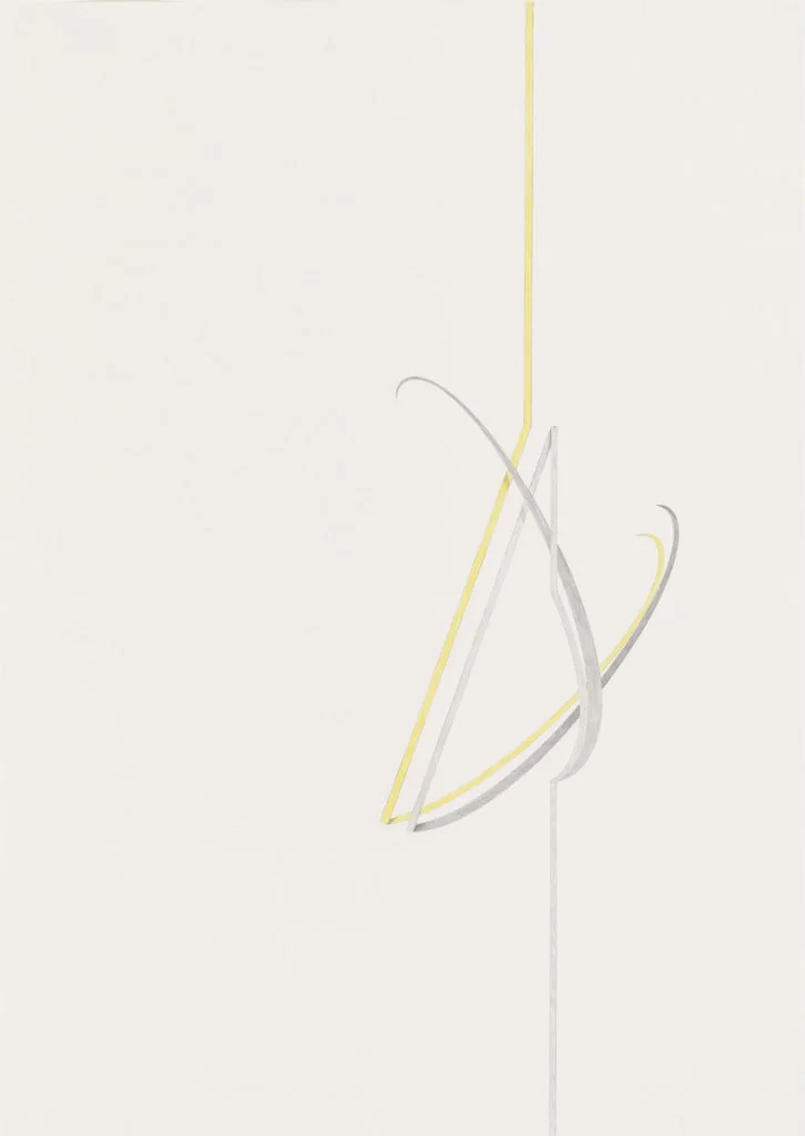 Untitled, by Tomma Abts, graphite, 2004