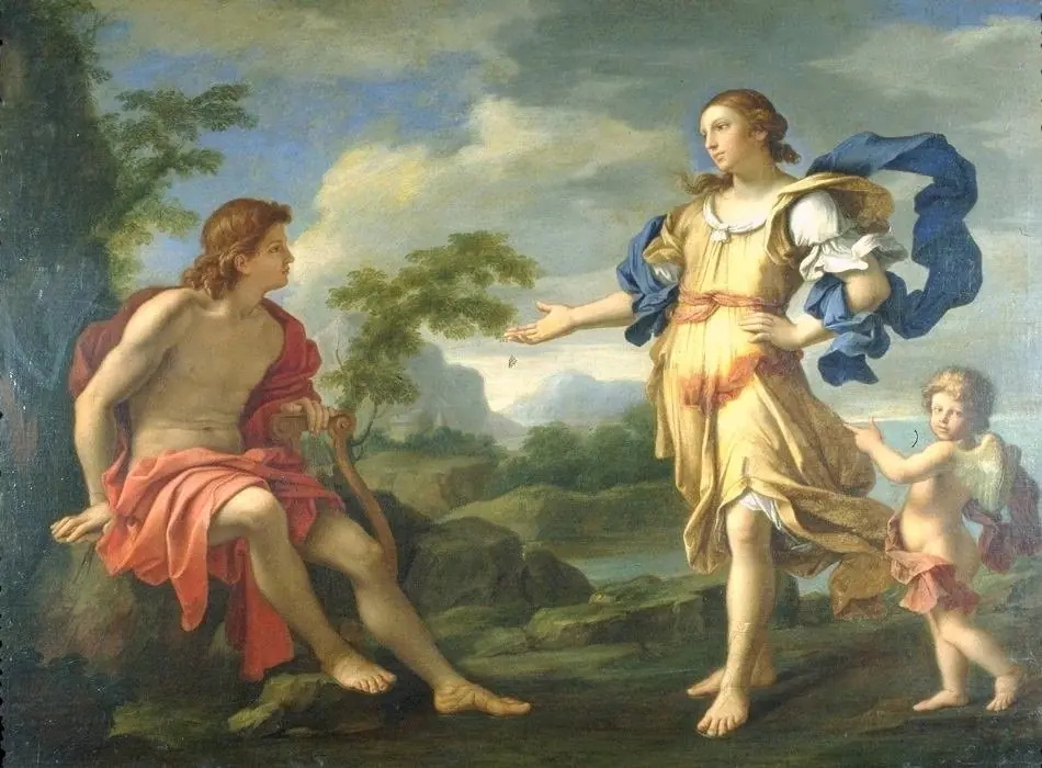 Apollo and the Sibylle of Cumae