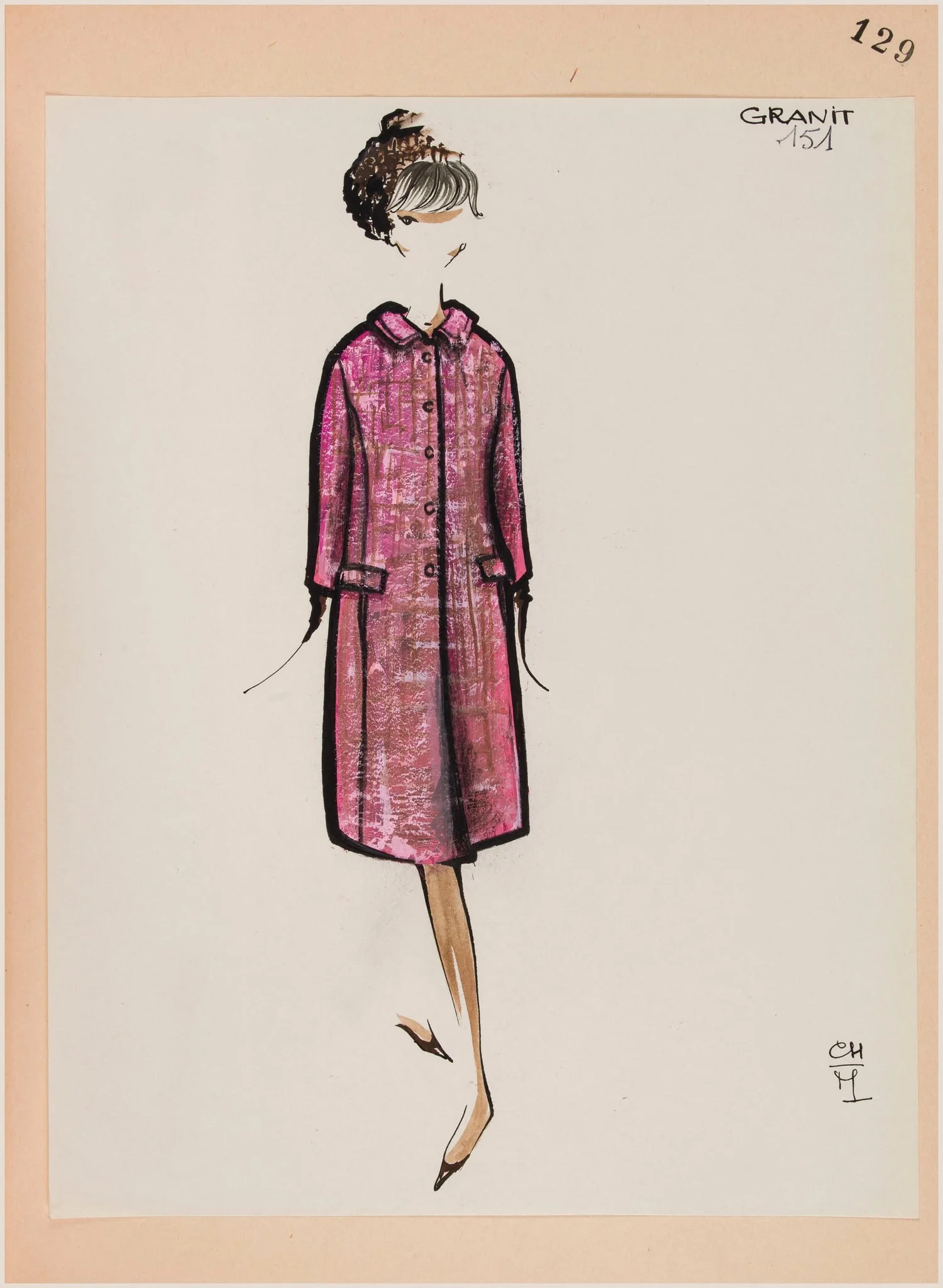Granit, by Carven, 1963