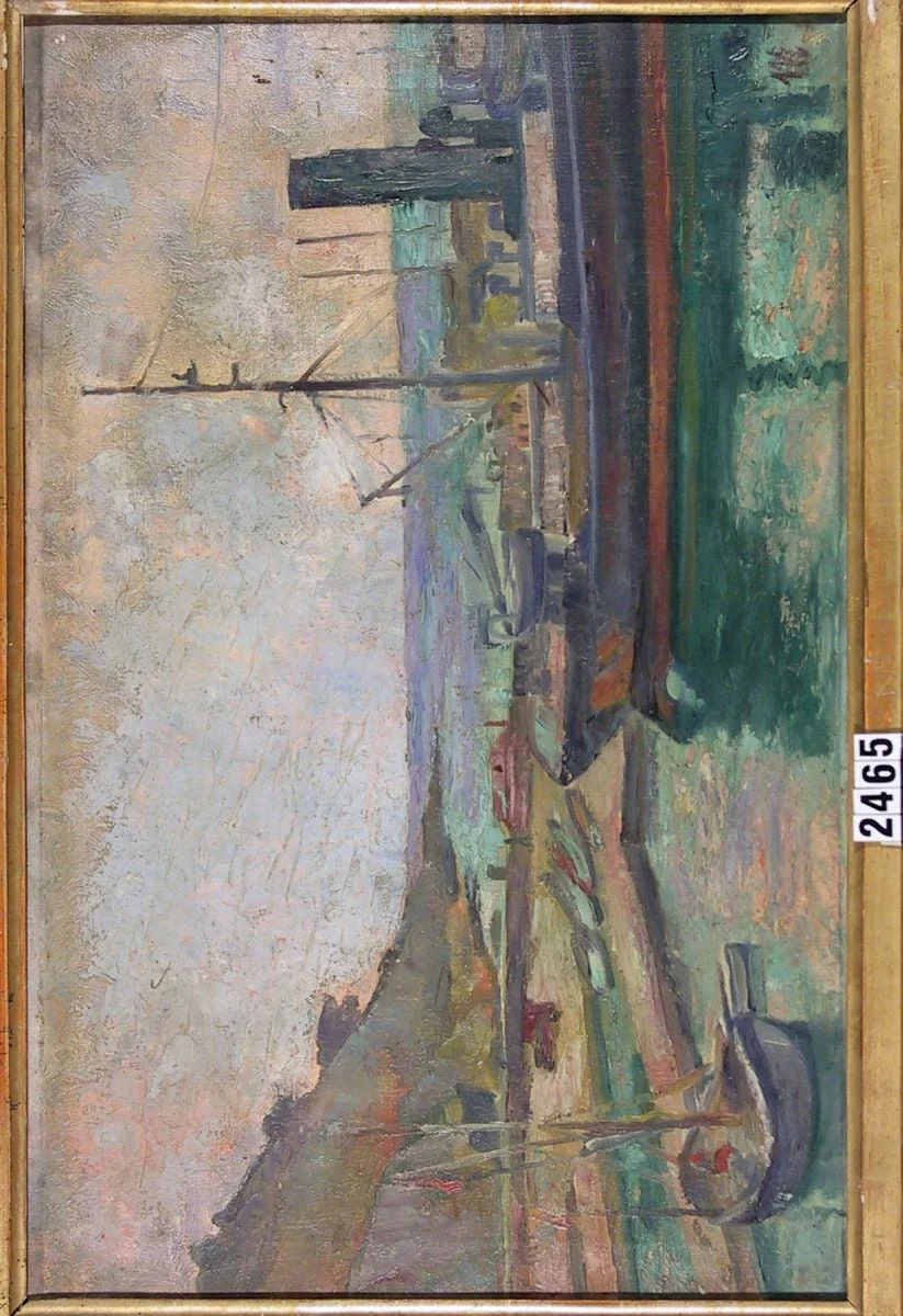 Port în sudul Franței, by Hans Eder, 1929