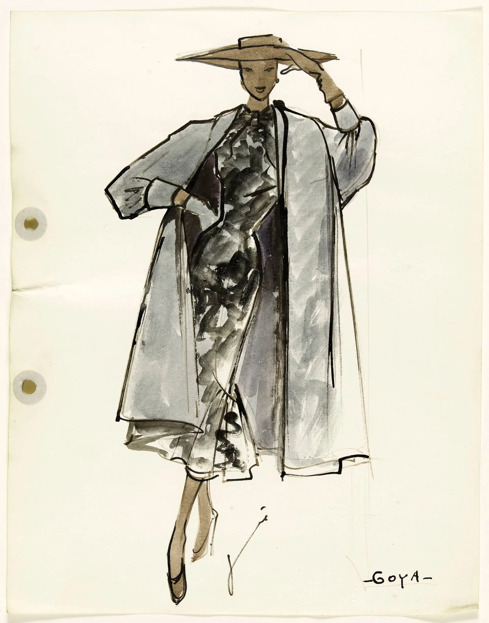 'Goya', by Carven, 1951