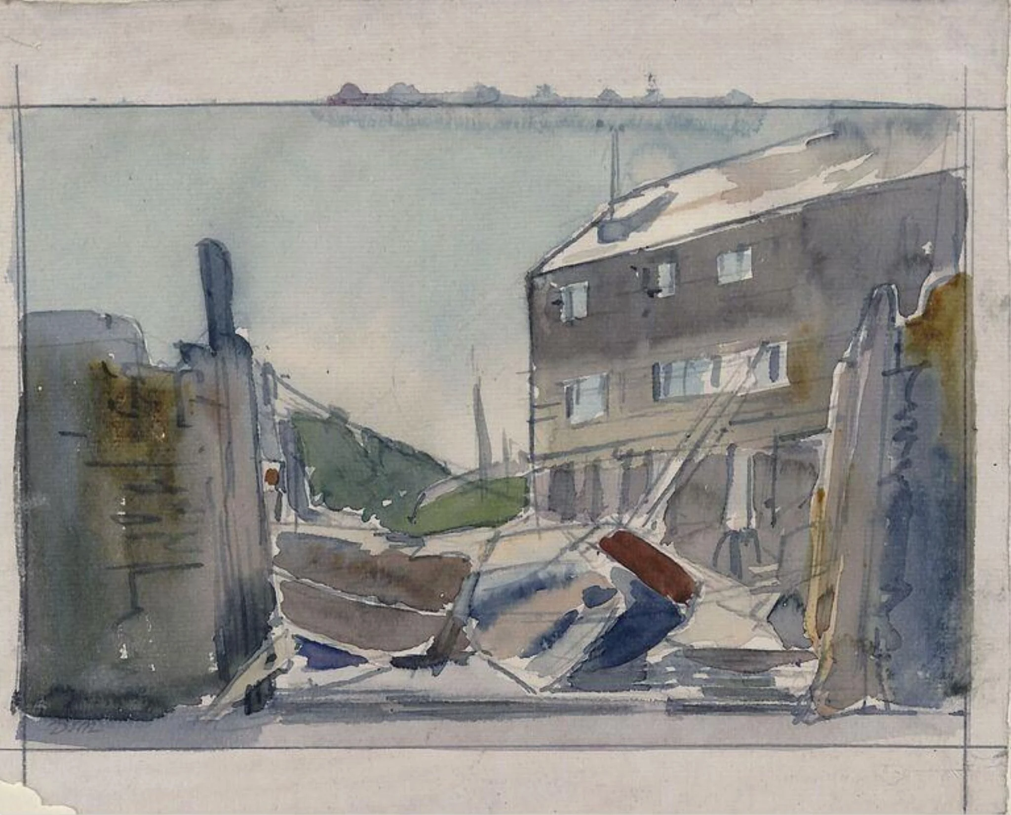 Shipyard at Padstow