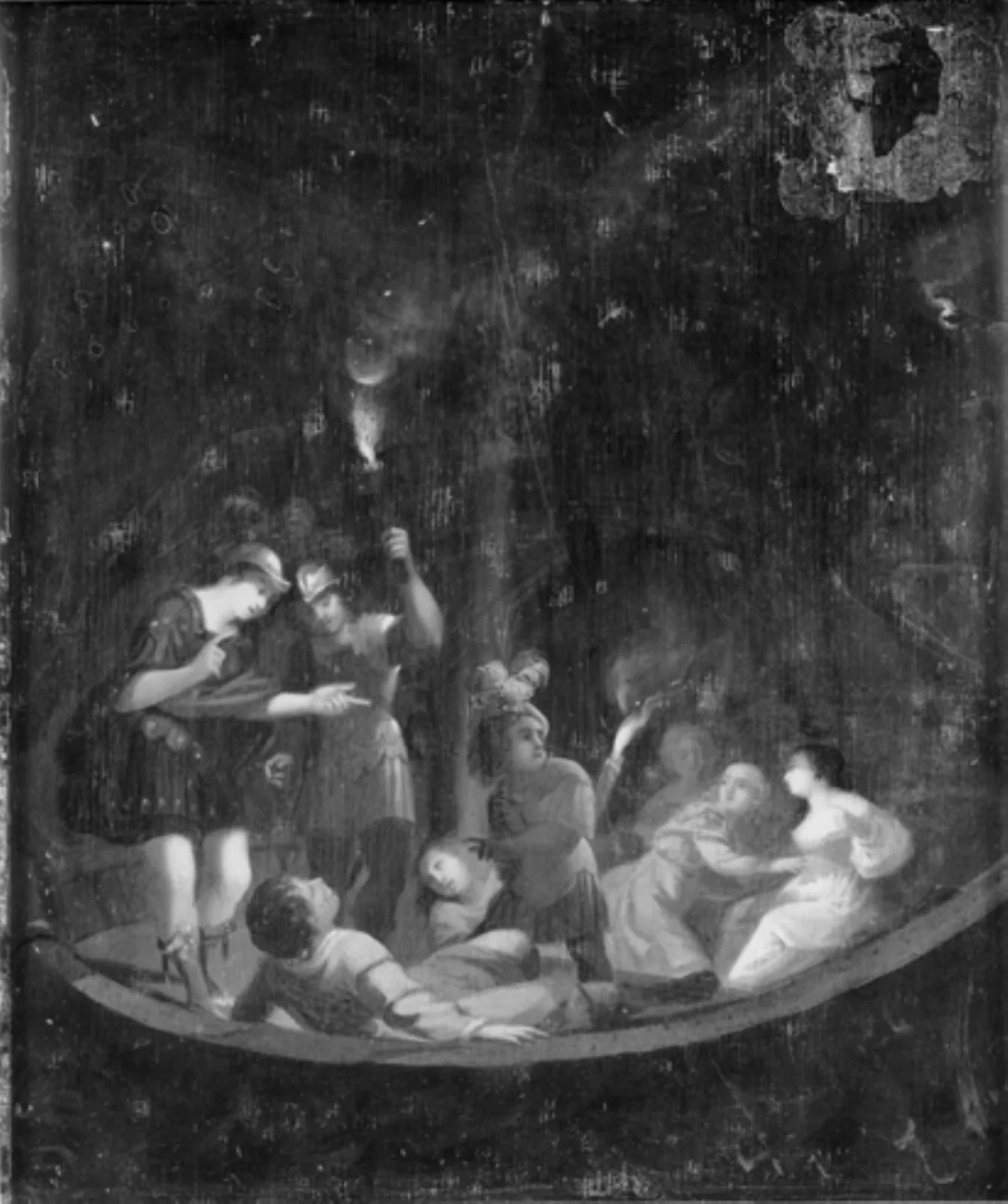 Nudity with Man and Woman, by Unknown, 1750