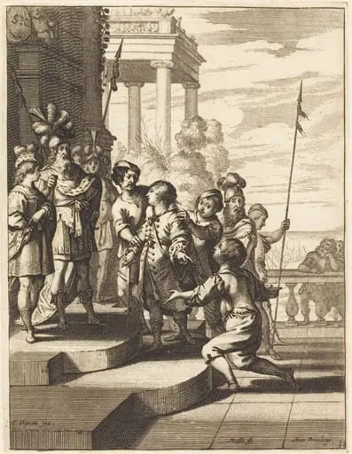 Illustration to Jean Desmarets' "L'Ariane"