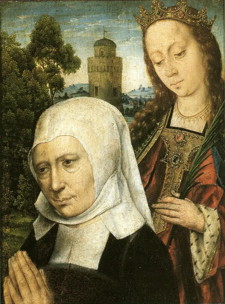 Donatrix with Saint Barbara