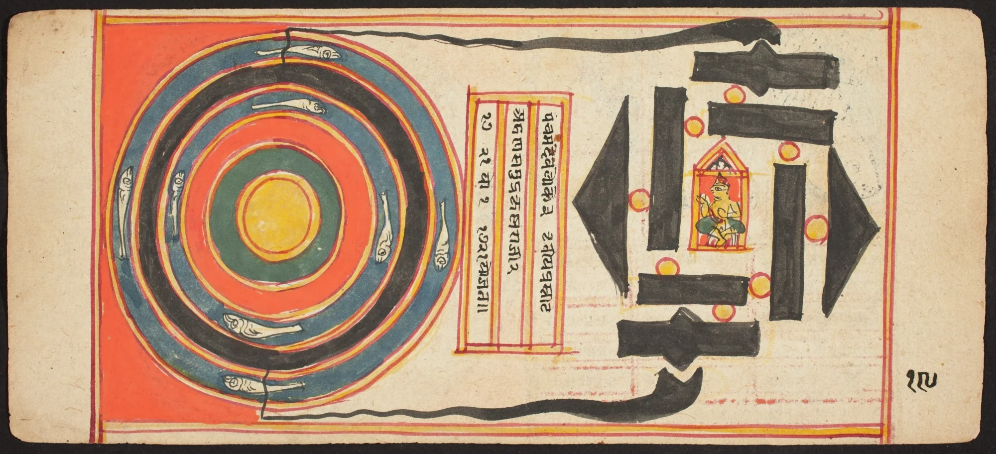 Tantric Manuscript "Sangrahani Sutra"