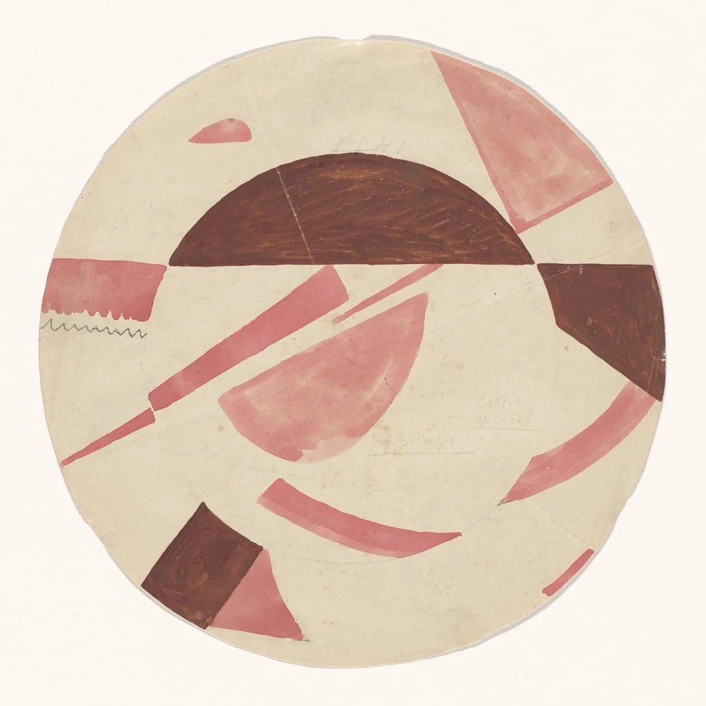 Untitled, by Ilya Chashnik, watercolor, 1924