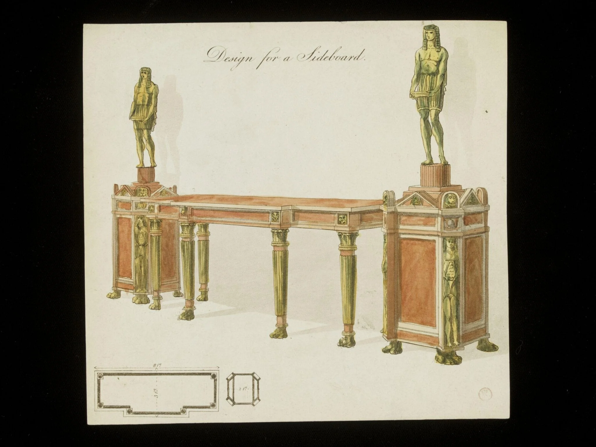 A Collection of Designs for Household Furniture and Interior Decoration, by George Smith, 1819