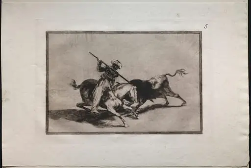Bullfights:  The Spirited Moor Gazul is the First to Fight According to the Rules
