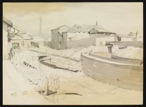 An old part of the Ship Canal, Quay Street, Manchester