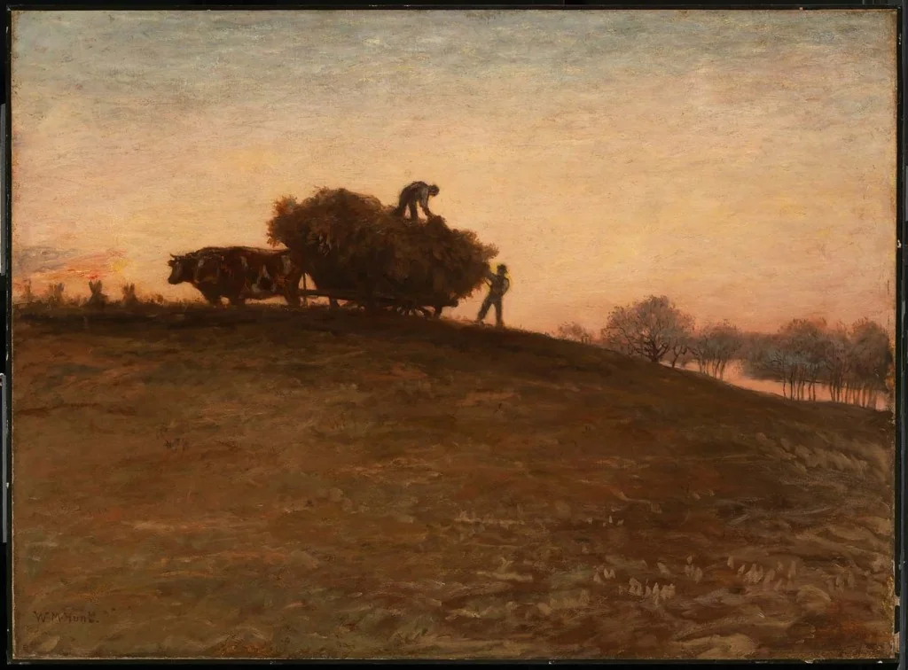 Haying by Oxen