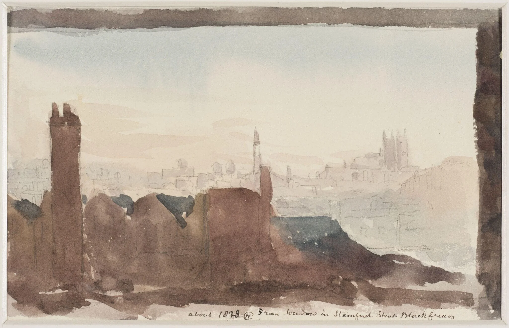 From Window in Stamford Street, Blackfriars