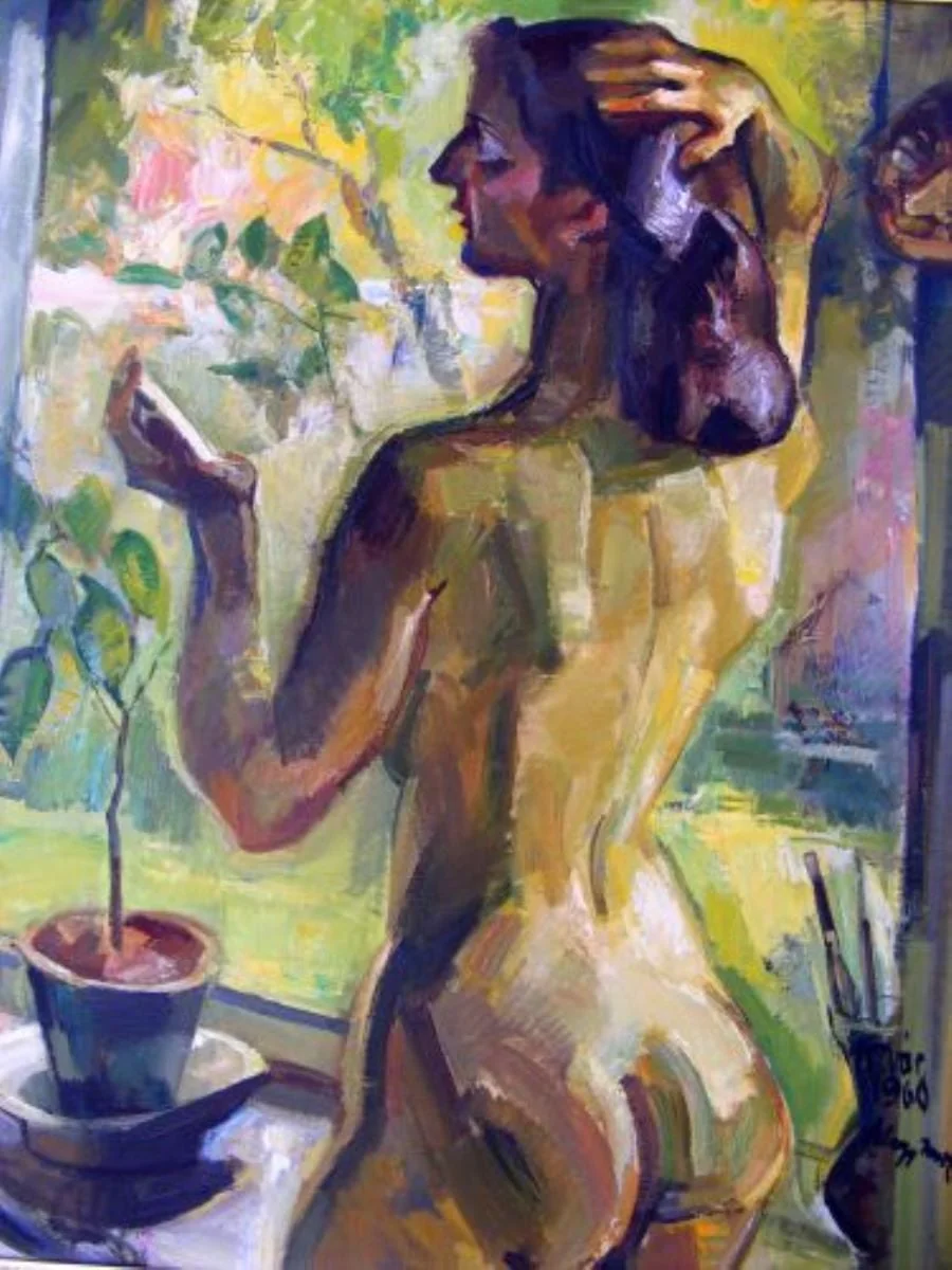 Fata la oglindă, by Imre Nagy, unspecified, 1960
