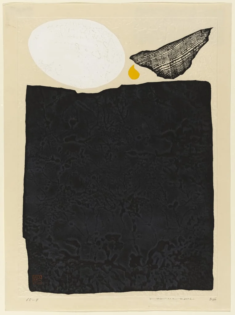 Untitled, by Haku Maki, ink, 1965